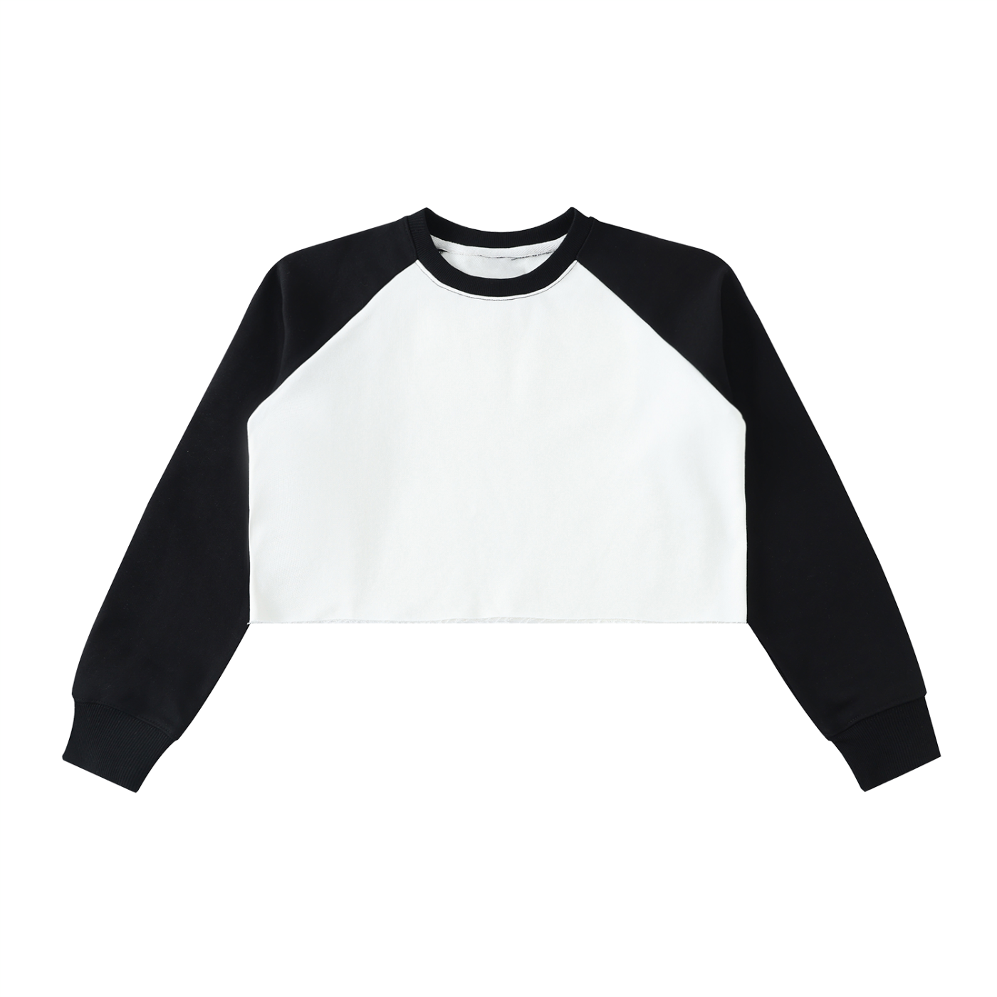 WOMEN'S CROPPED RAGLAN SWEATSHIRT