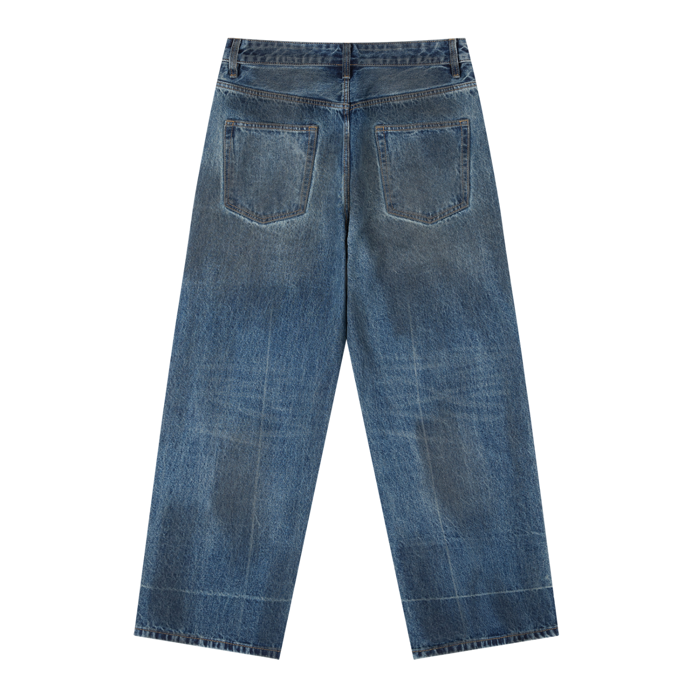 VINTAGE WASHED DENIM JEANS
