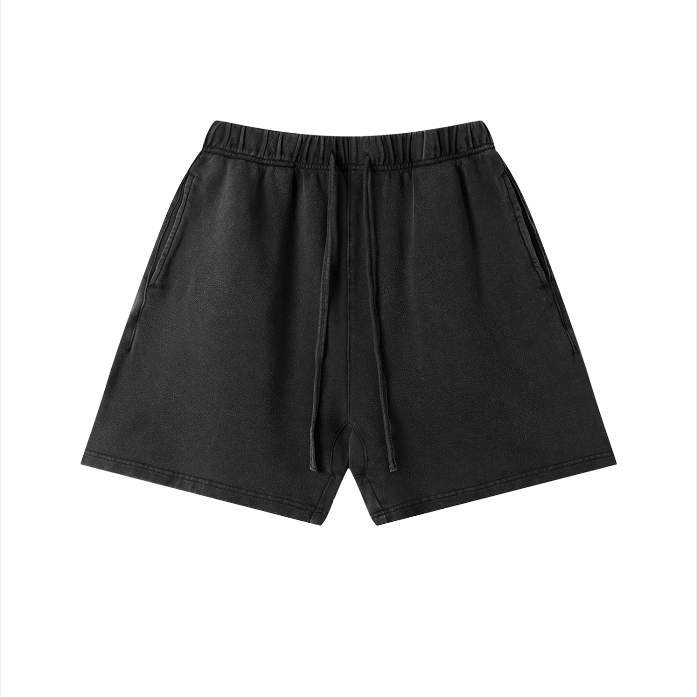 100% COTTON VINTAGE WASHED SHORTS