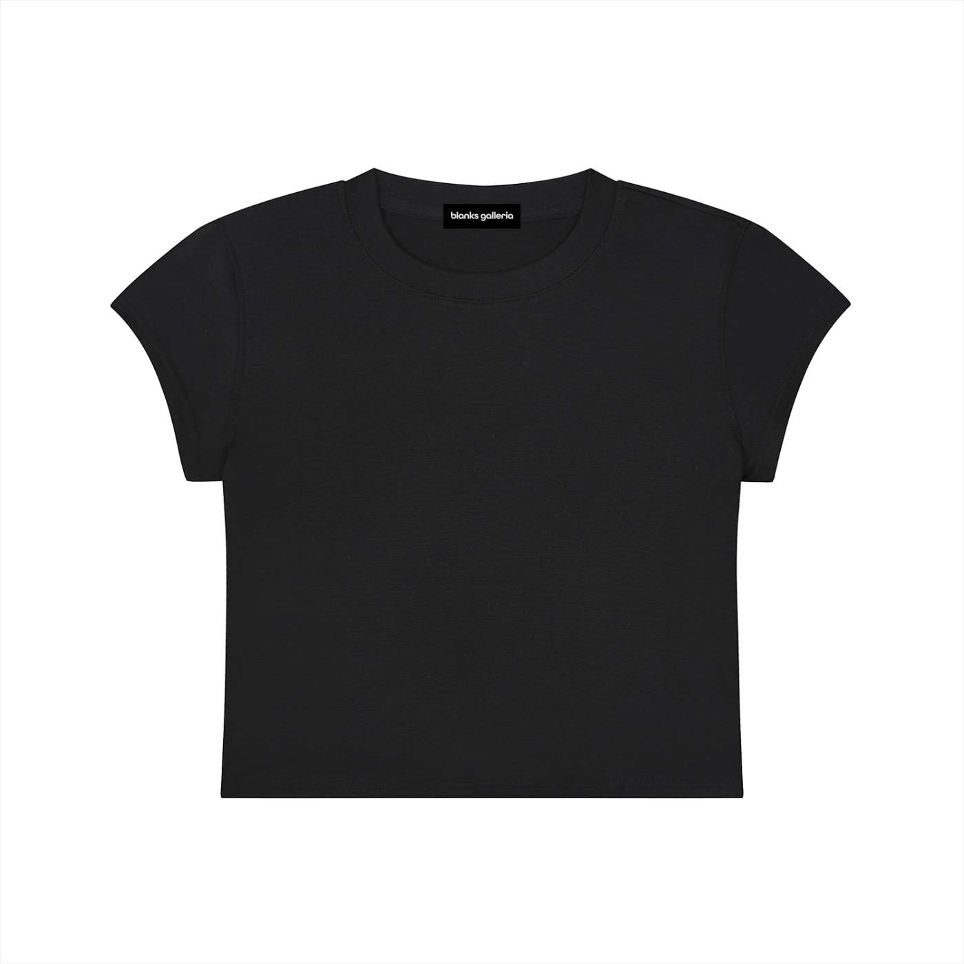 WOMEN'S SLIM CROPPED T-SHIRT