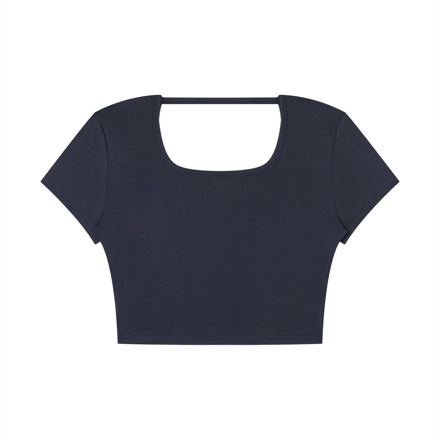 WOMEN'S SQUARE NECK CROP TOP