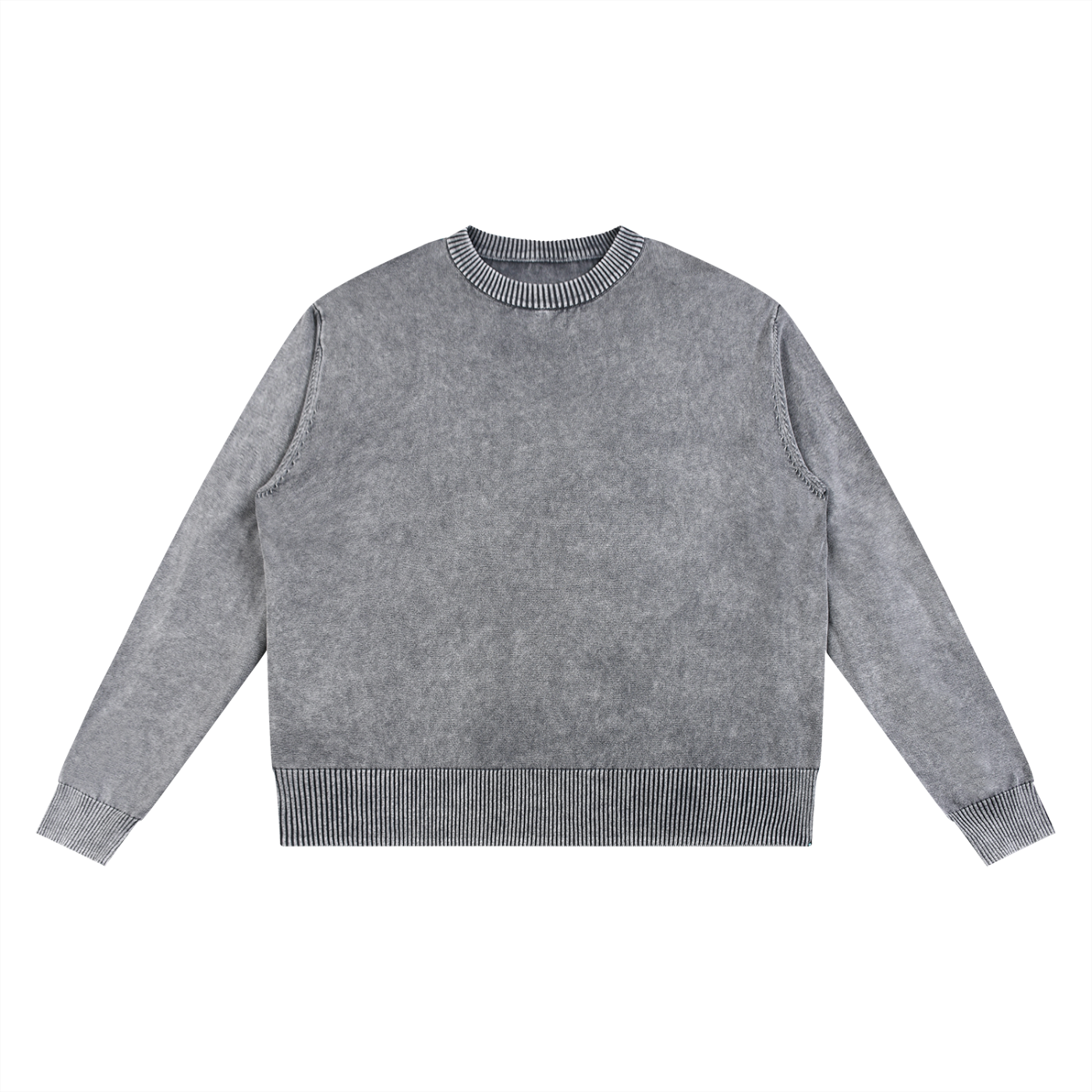 100% COTTON KNIT SWEATER