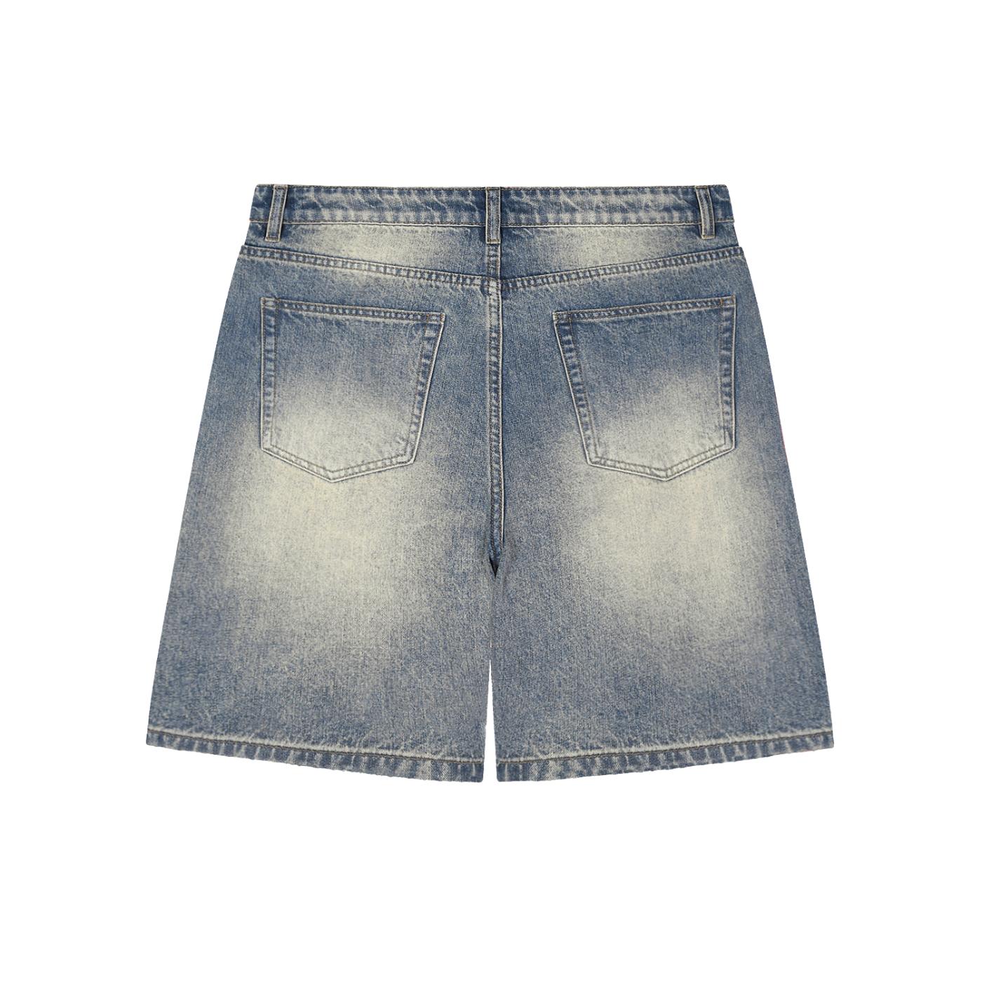 DENIM REPAIR SHORTS