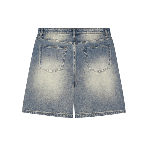 DENIM REPAIR SHORTS