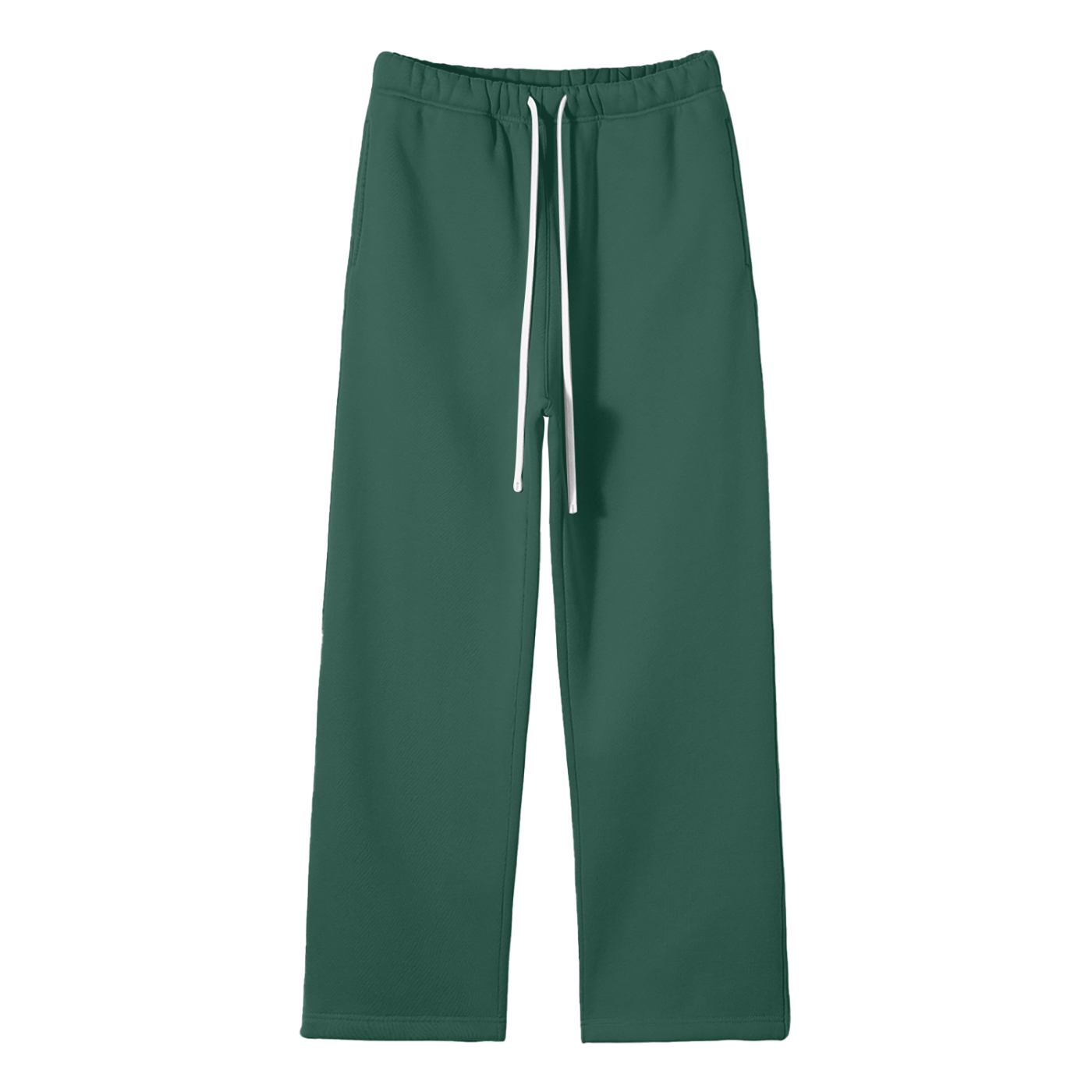 FLEECE STARIGHT-LEG PANTS