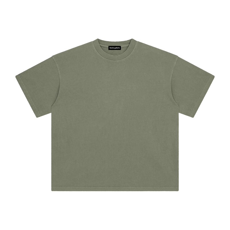 (100% COTTON) ENZYME WASHED T-SHIRT