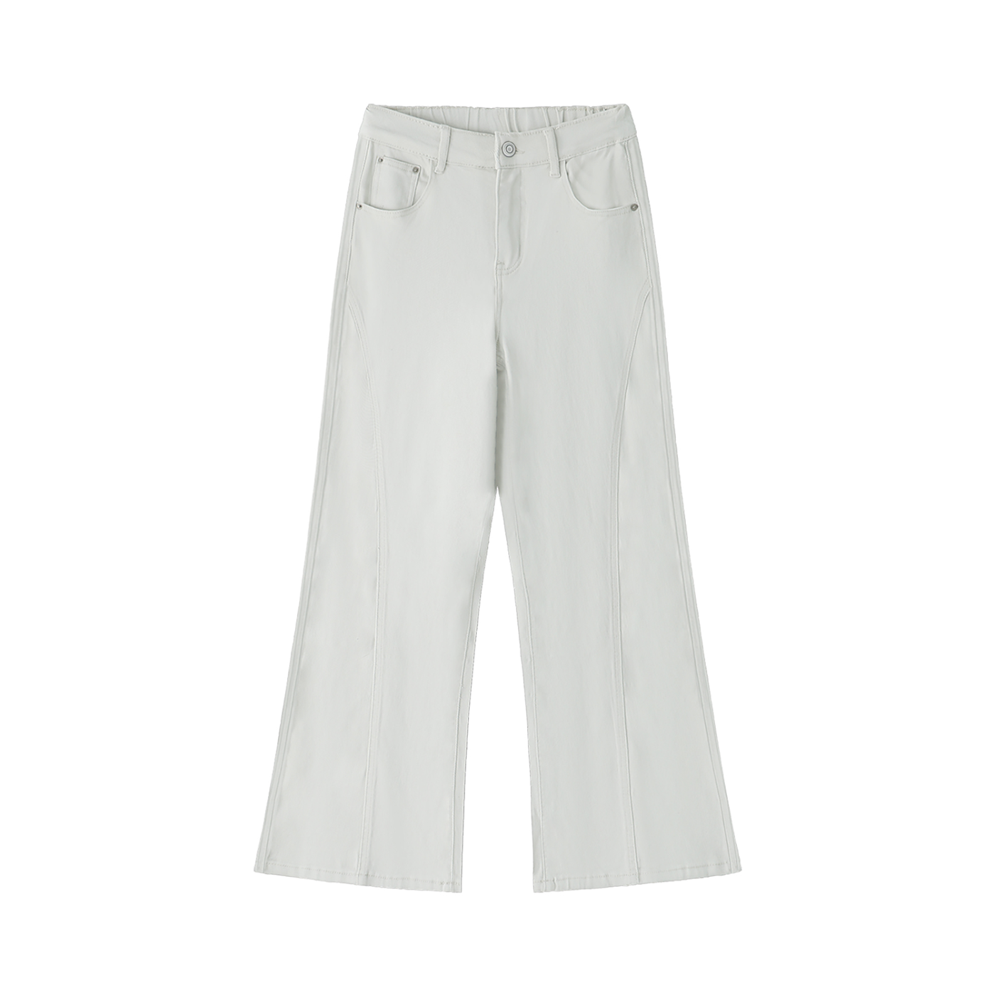 WOMEN'S 100% COTTON FLARED JEANS
