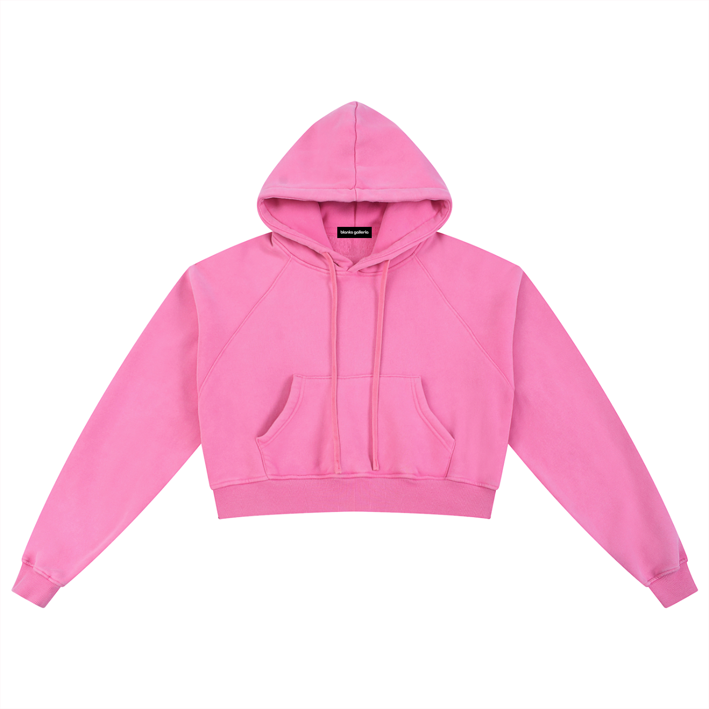 WOMEN'S WASHED CROPPED HOODIE