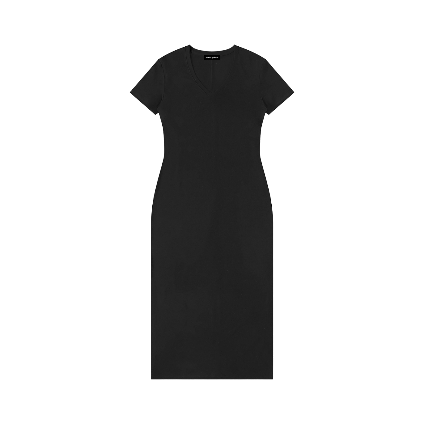 WOMEN'S V-NECK LONG DRESS