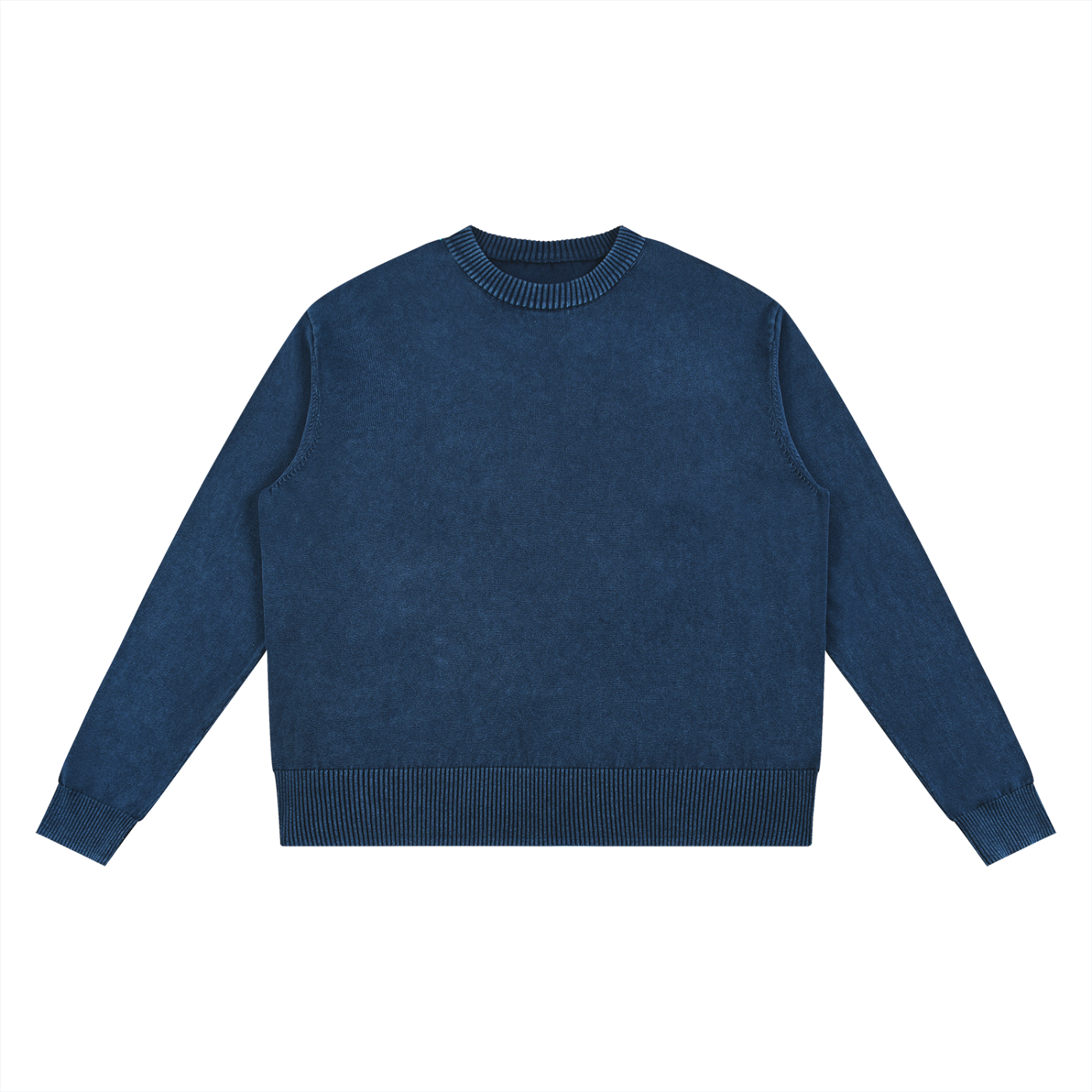 100% COTTON KNIT SWEATER