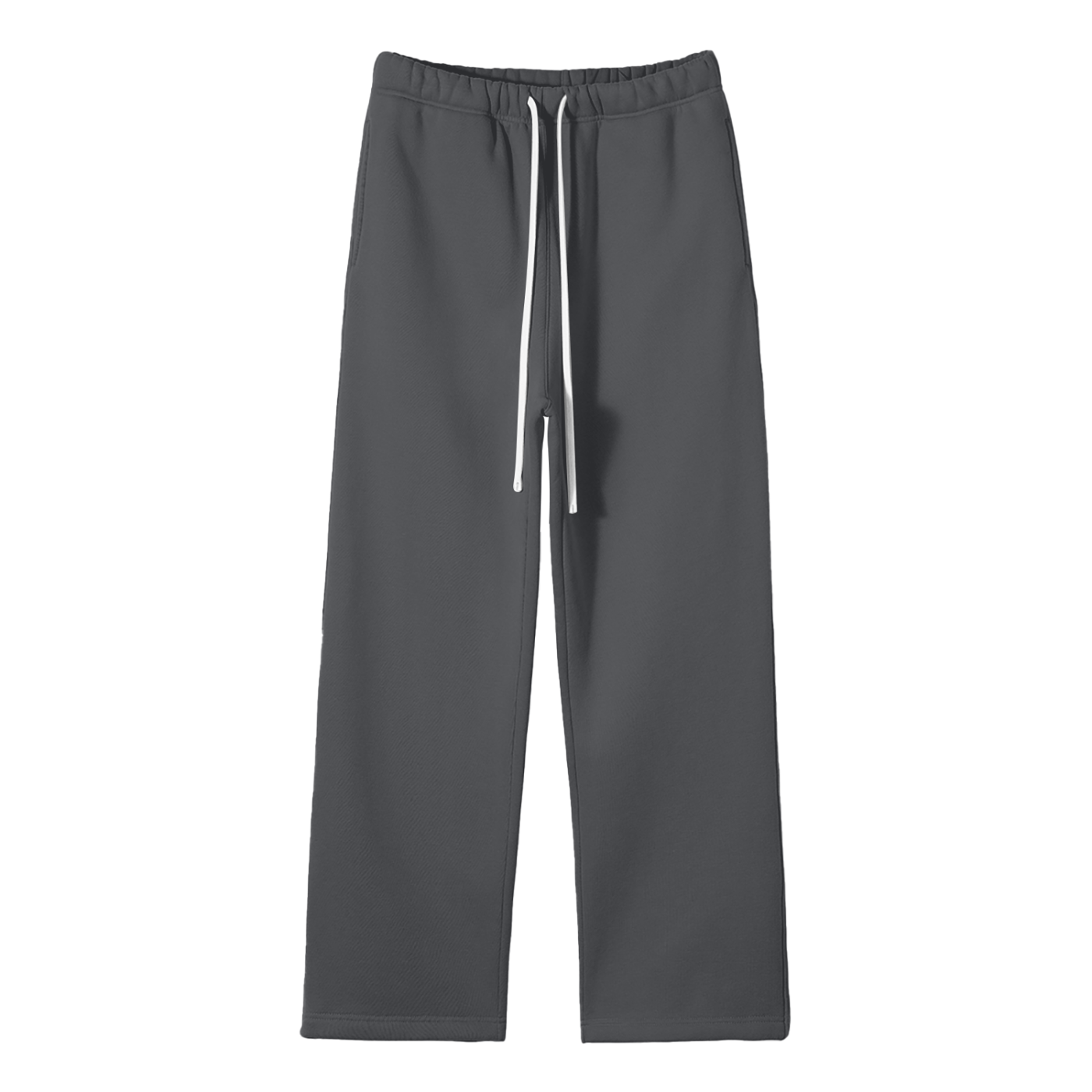 FLEECE STARIGHT-LEG PANTS