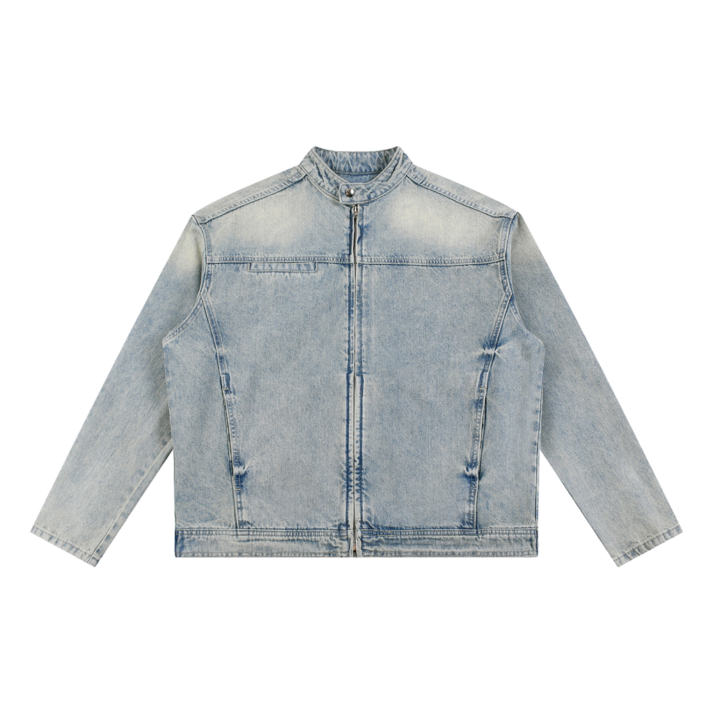 VINTAGE WASHED DENIM JACKET