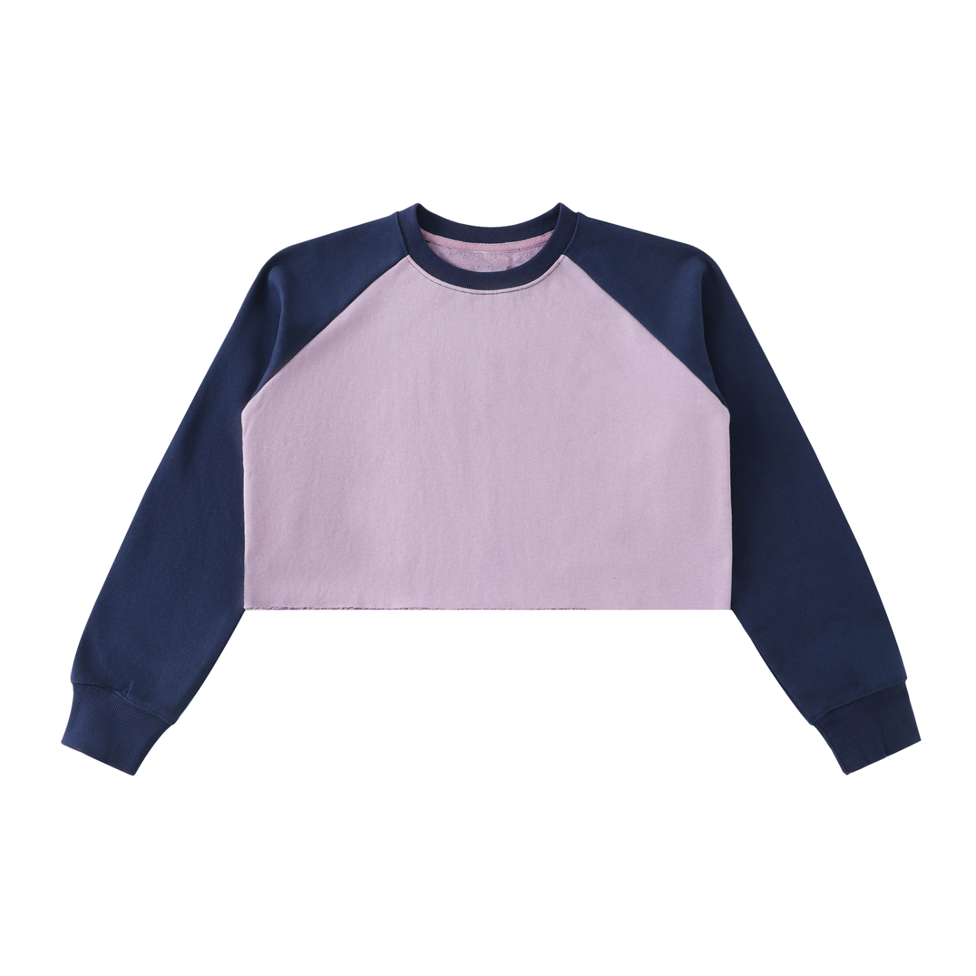 WOMEN'S CROPPED RAGLAN SWEATSHIRT