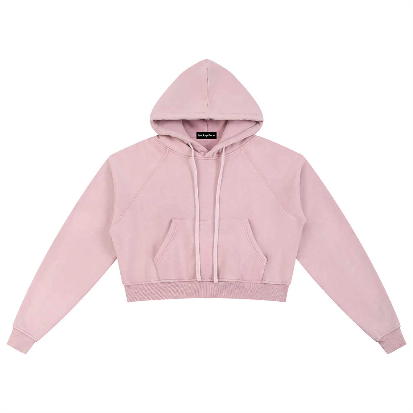 WOMEN'S WASHED CROPPED HOODIE