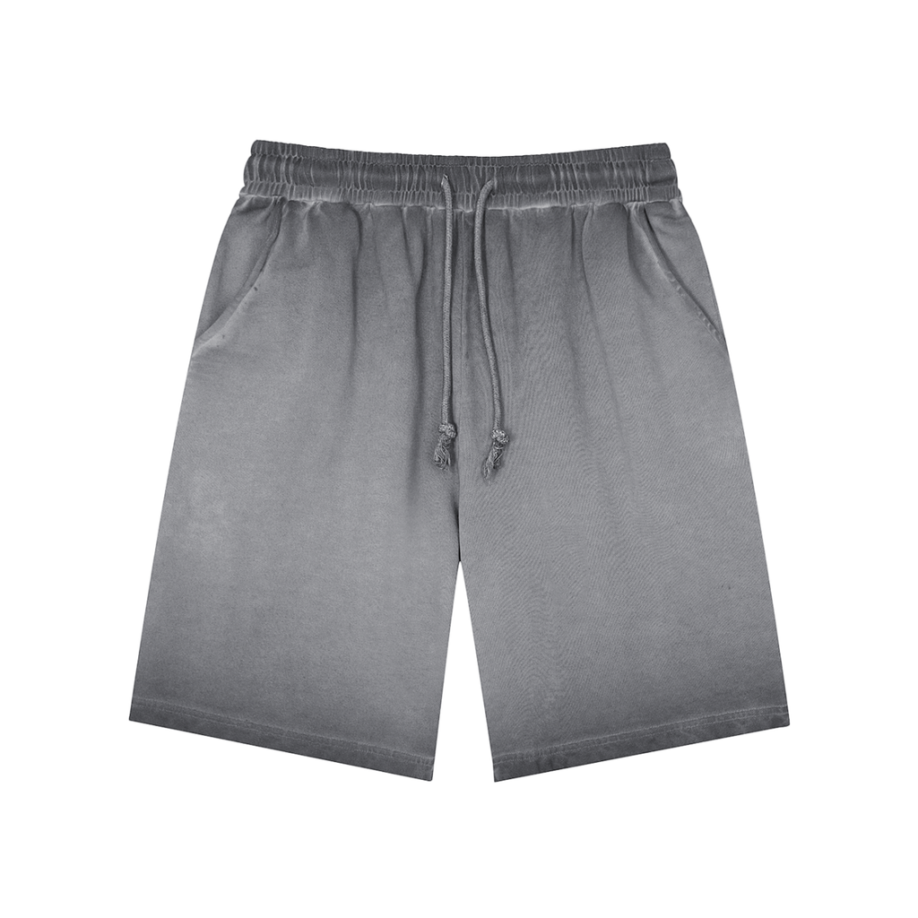 REVERSE DYED SWEATSHORTS