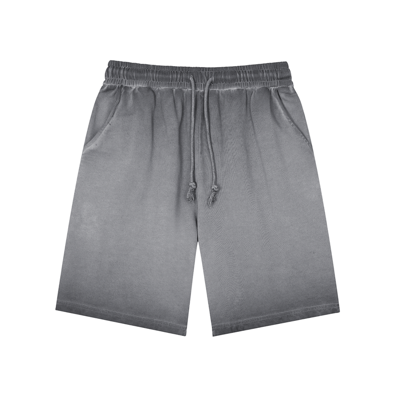 REVERSE DYED SWEATSHORTS