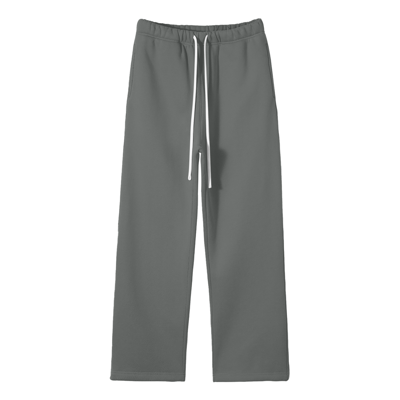 FLEECE STARIGHT-LEG PANTS