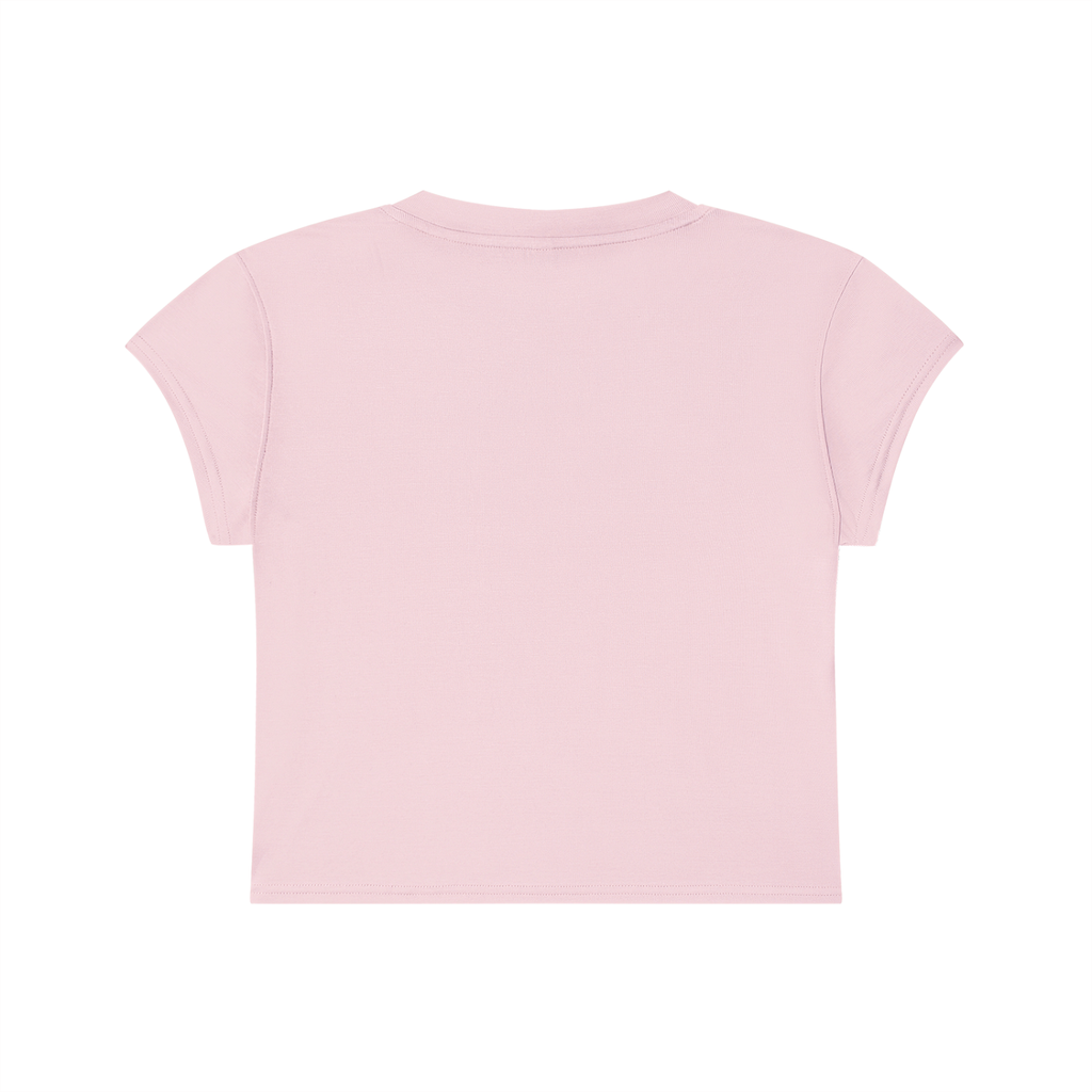 WOMEN'S SLIM CROPPED T-SHIRT