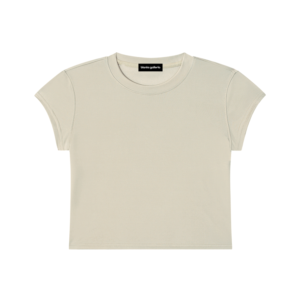 WOMEN'S SLIM CROPPED T-SHIRT