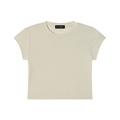 WOMEN'S SLIM CROPPED T-SHIRT