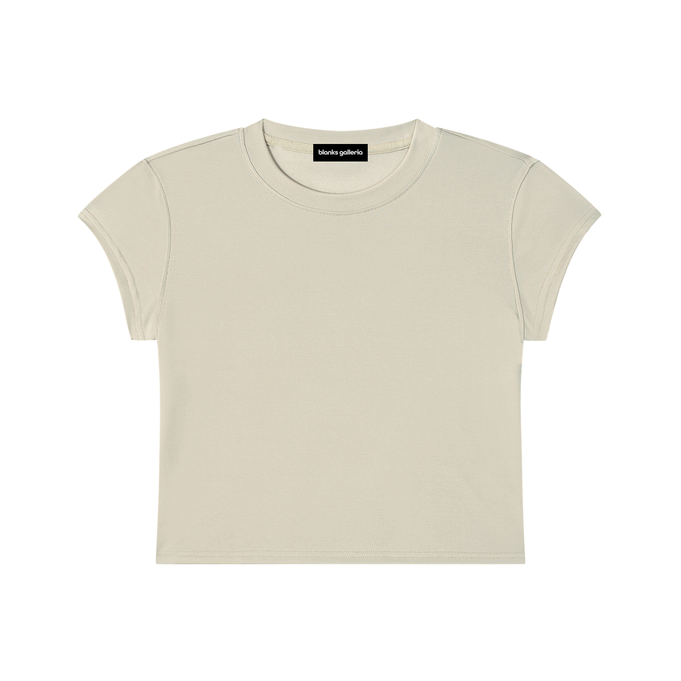 WOMEN'S SLIM CROPPED T-SHIRT