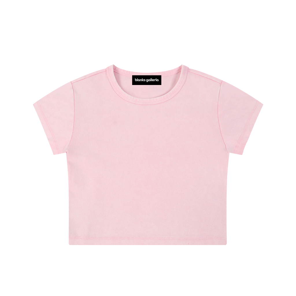 WOMEN'S SNOW WASHED CROP TOP