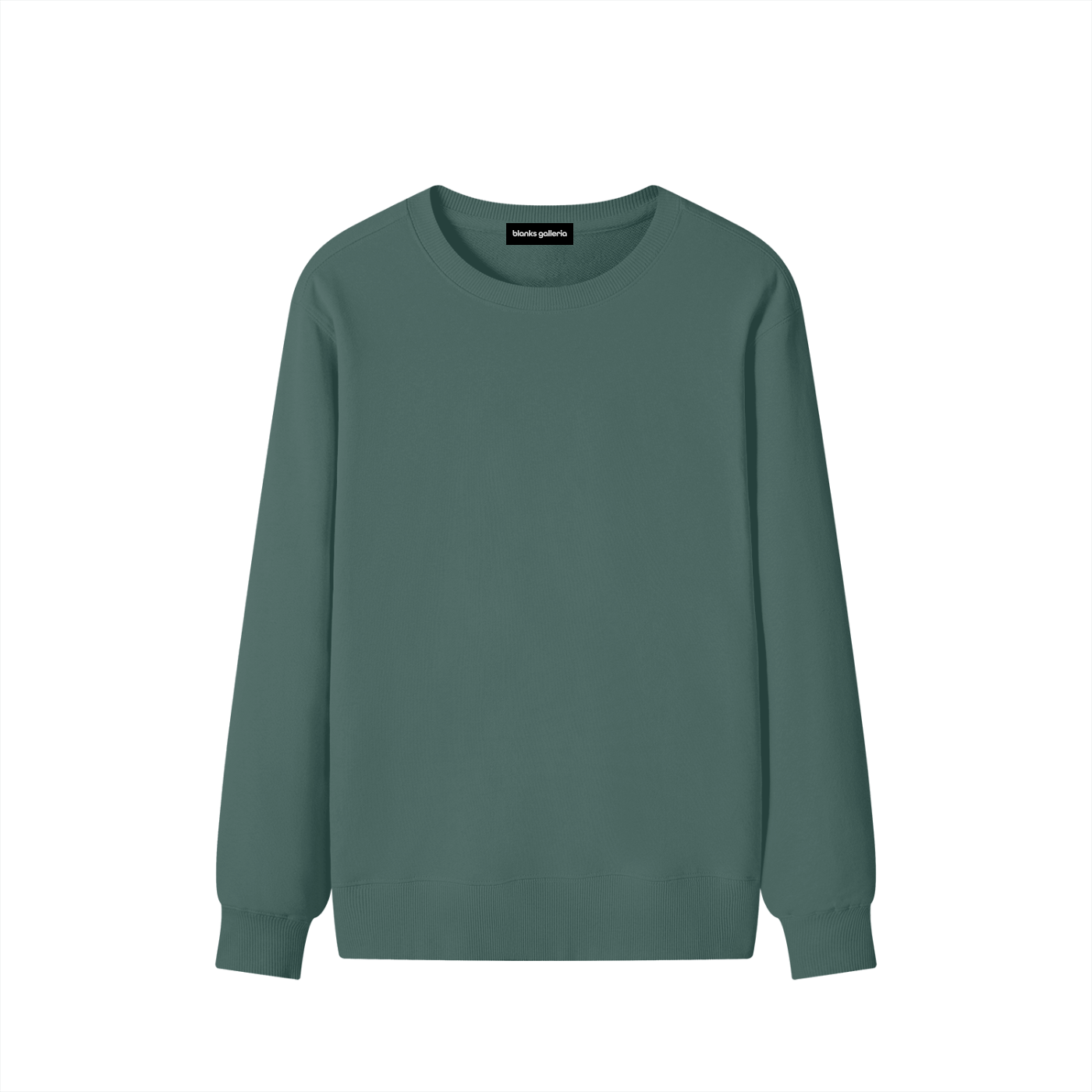 100% COTTON CREWNECK SWEATSHIRT