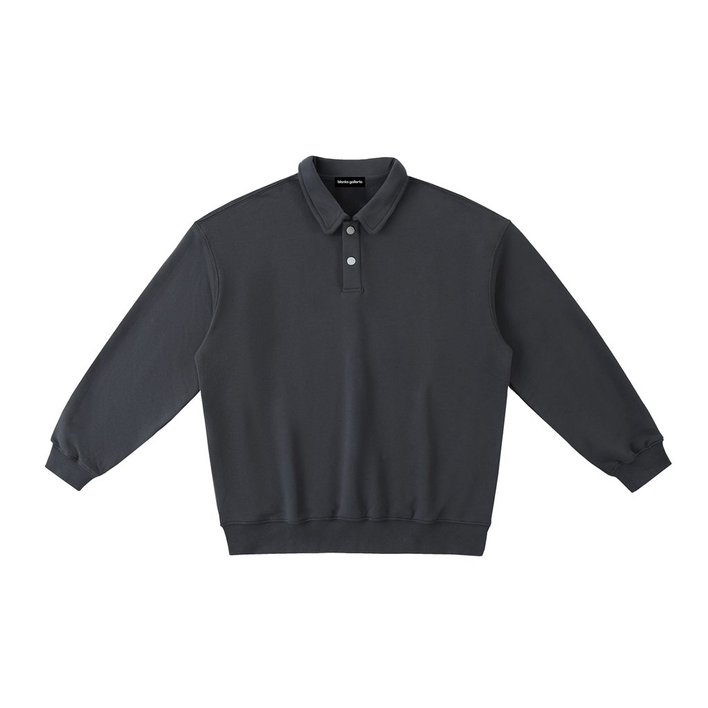 HEAVYWEIGHT POLO SWEATSHIRT