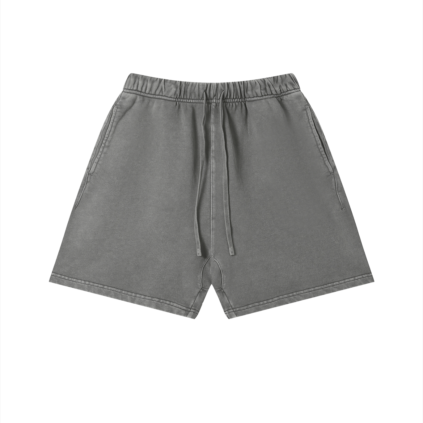 100% COTTON VINTAGE WASHED SHORTS