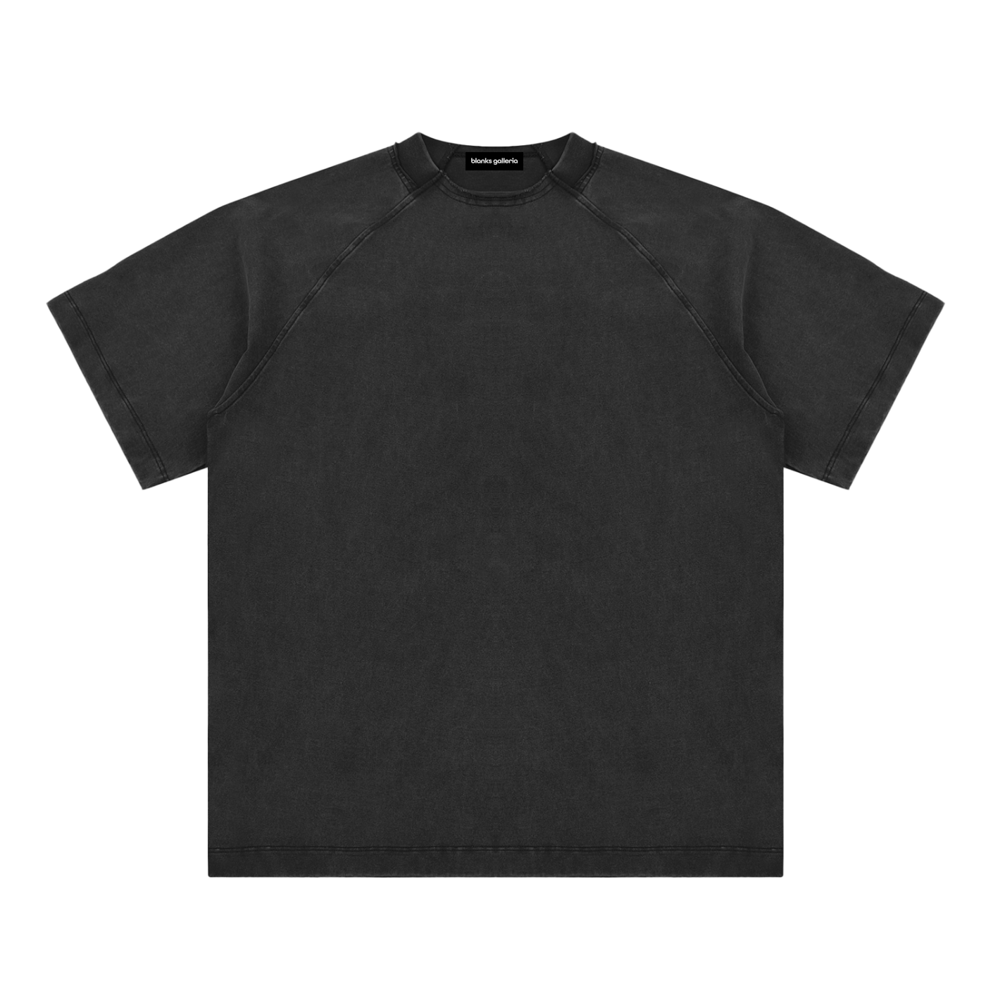 100% COTTON VINTAGE WASHED RAGLAN T-SHIRT