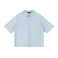 VINTAGE WASHED LYOCELL BUTTON UP