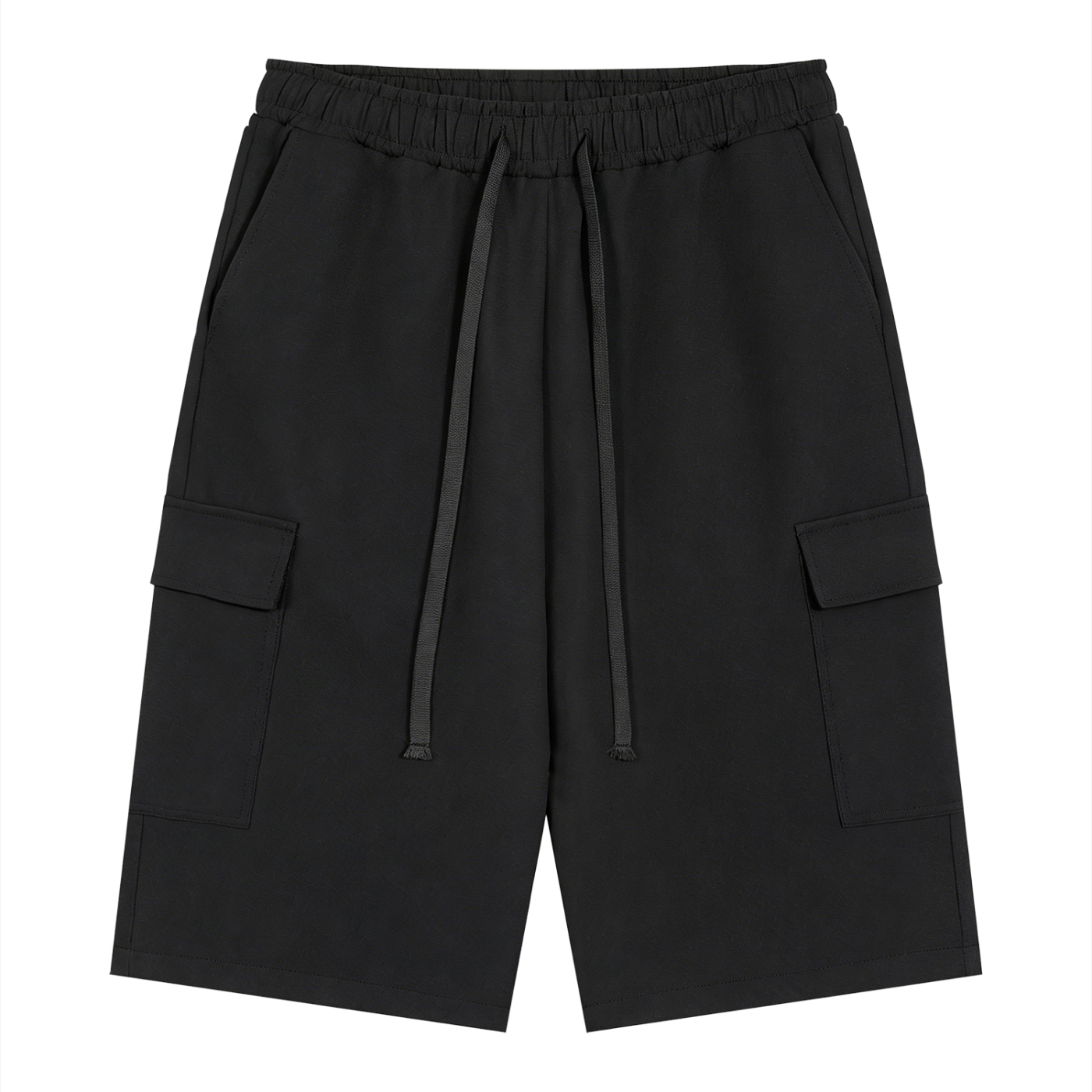 DRAWSTRING CARGO SHORTS