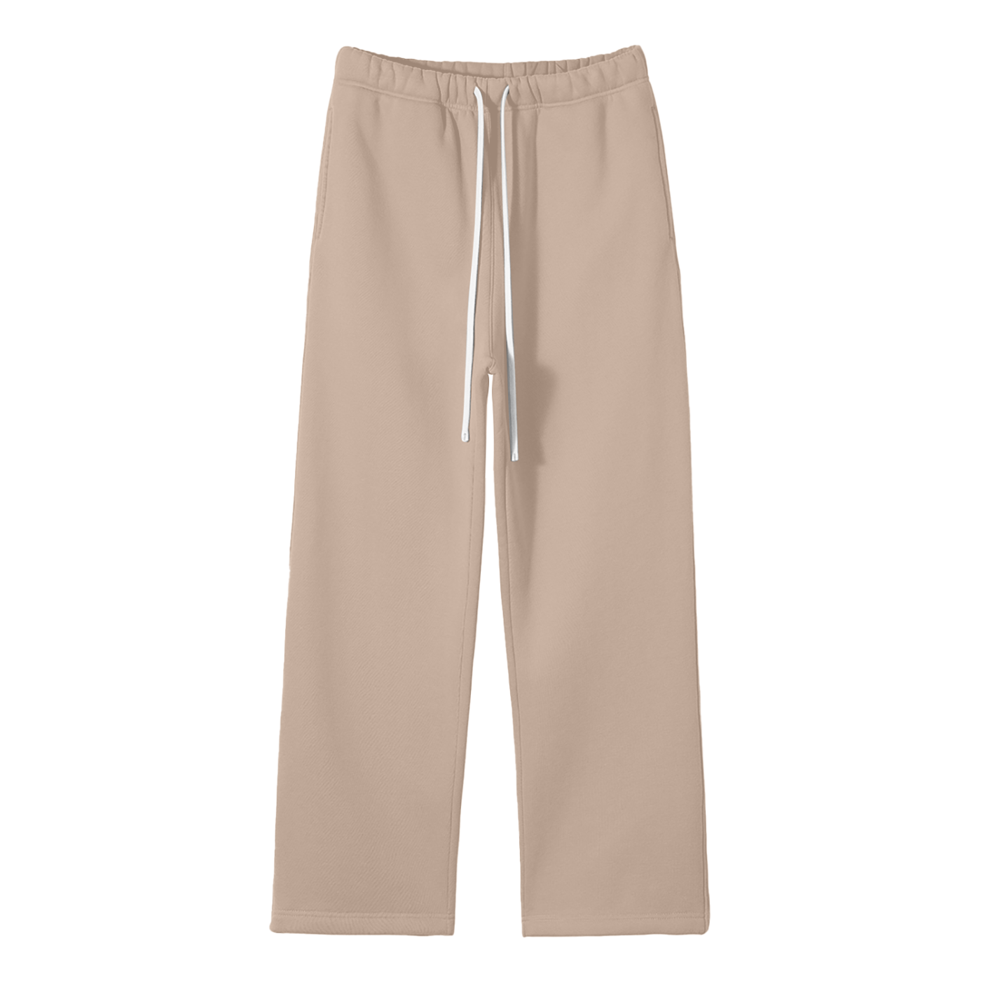 FLEECE STARIGHT-LEG PANTS