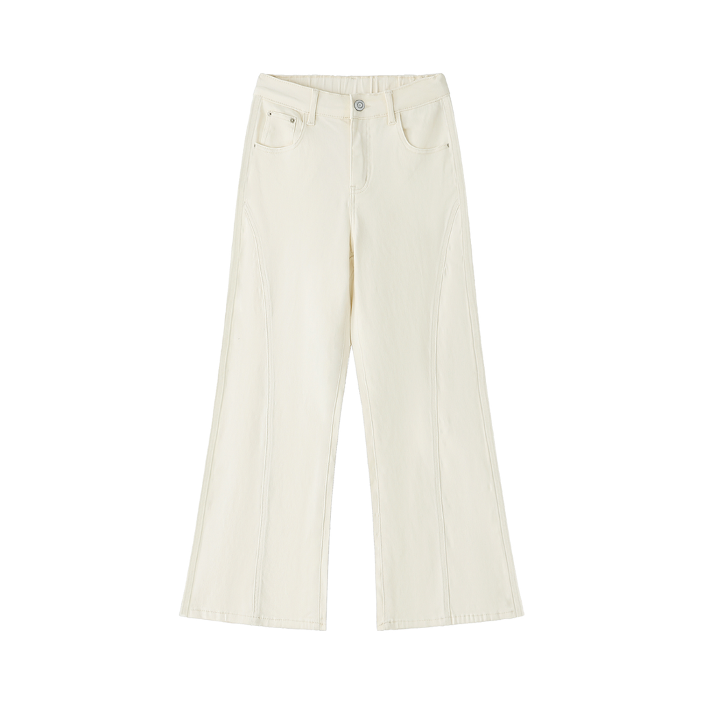WOMEN'S 100% COTTON FLARED JEANS