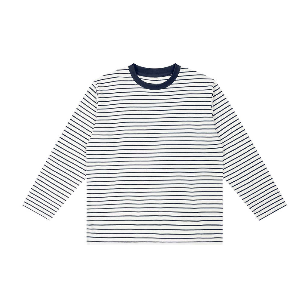 100% COTTON KIDS STRIPED LONGSLEEVE
