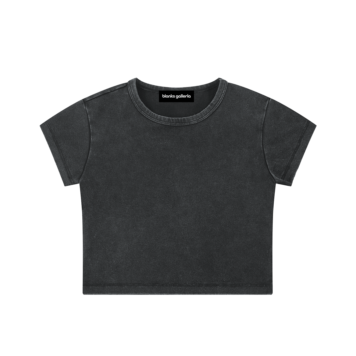 WOMEN'S SNOW WASHED CROP TOP