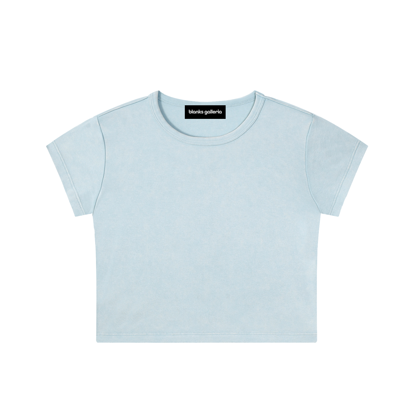 WOMEN'S SNOW WASHED CROP TOP