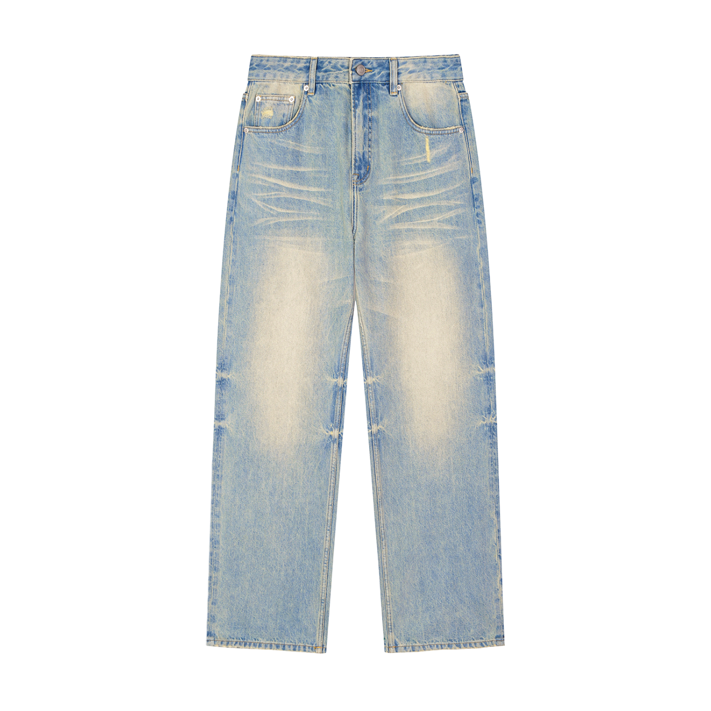 LIGHT BLUE DENIM JEANS