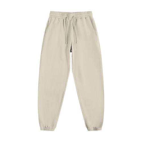 100% COTTON VINTAGE WASHED SWEATPANTS