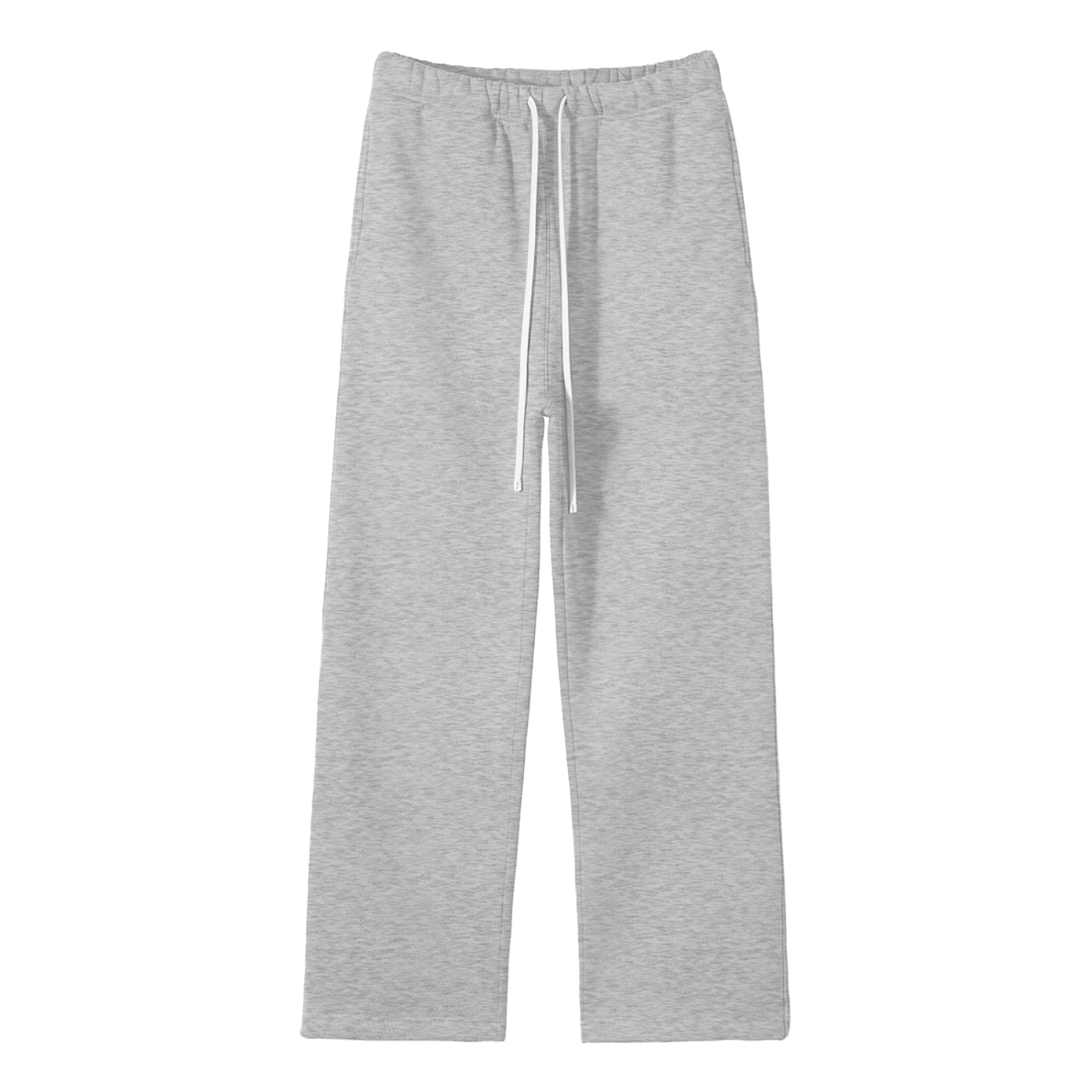 FLEECE STARIGHT-LEG PANTS