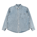 VINTAGE WASHED DENIM BUTTON UP
