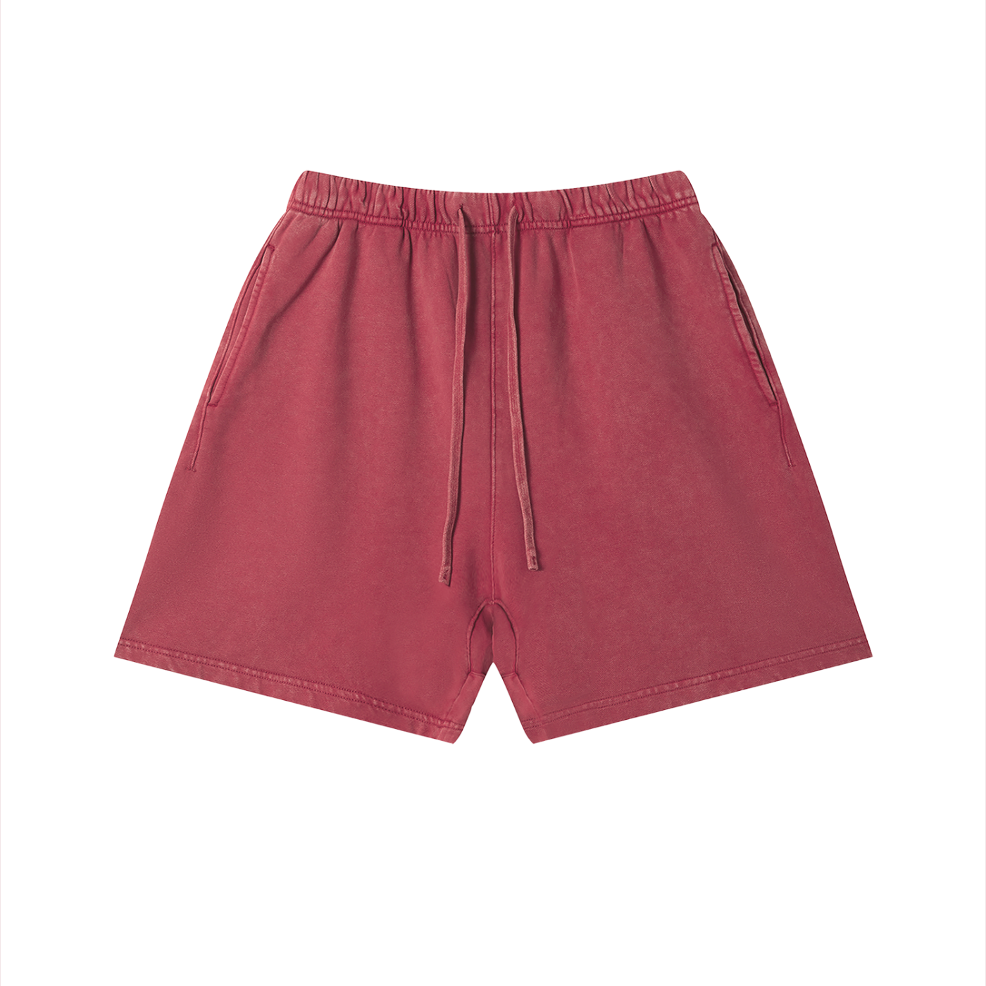 100% COTTON VINTAGE WASHED SHORTS