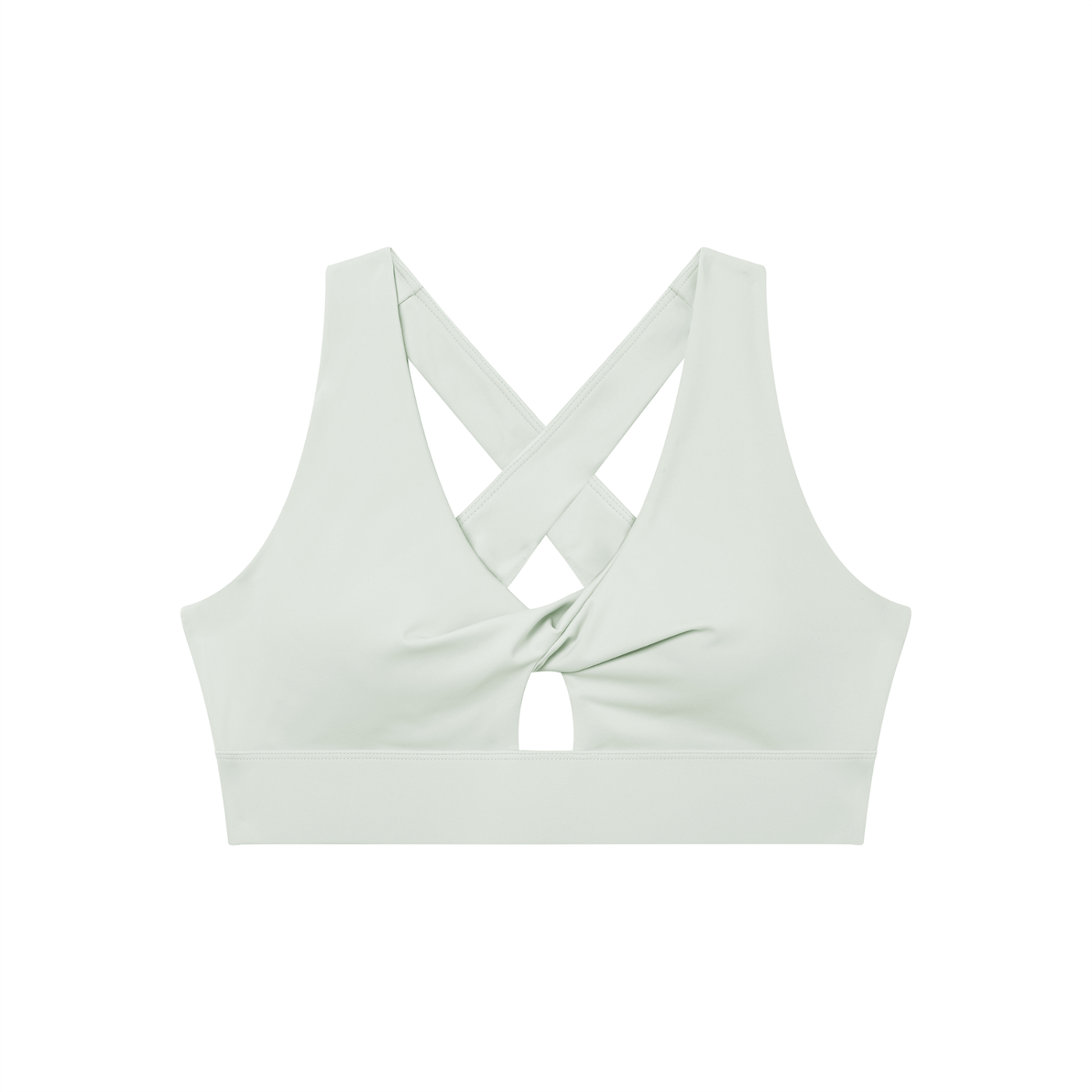 WOMEN'S TWIST V-NECK SPORT BRA