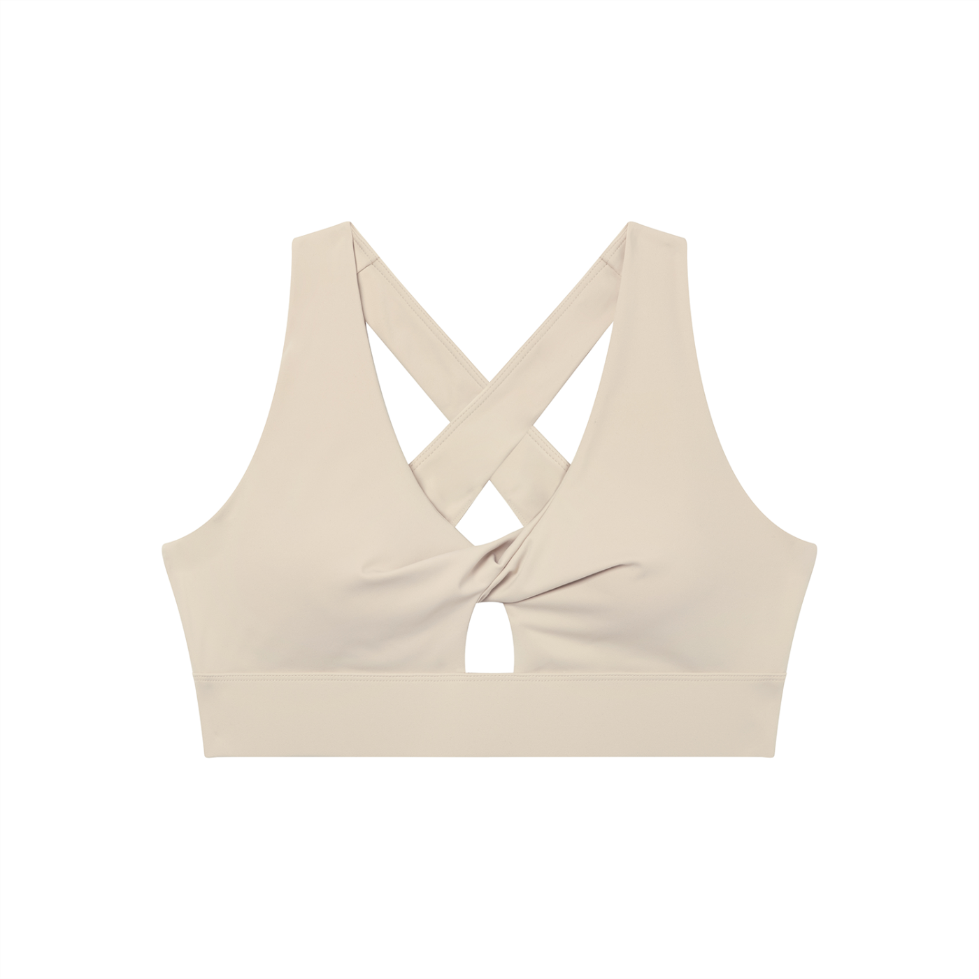 WOMEN'S TWIST V-NECK SPORT BRA