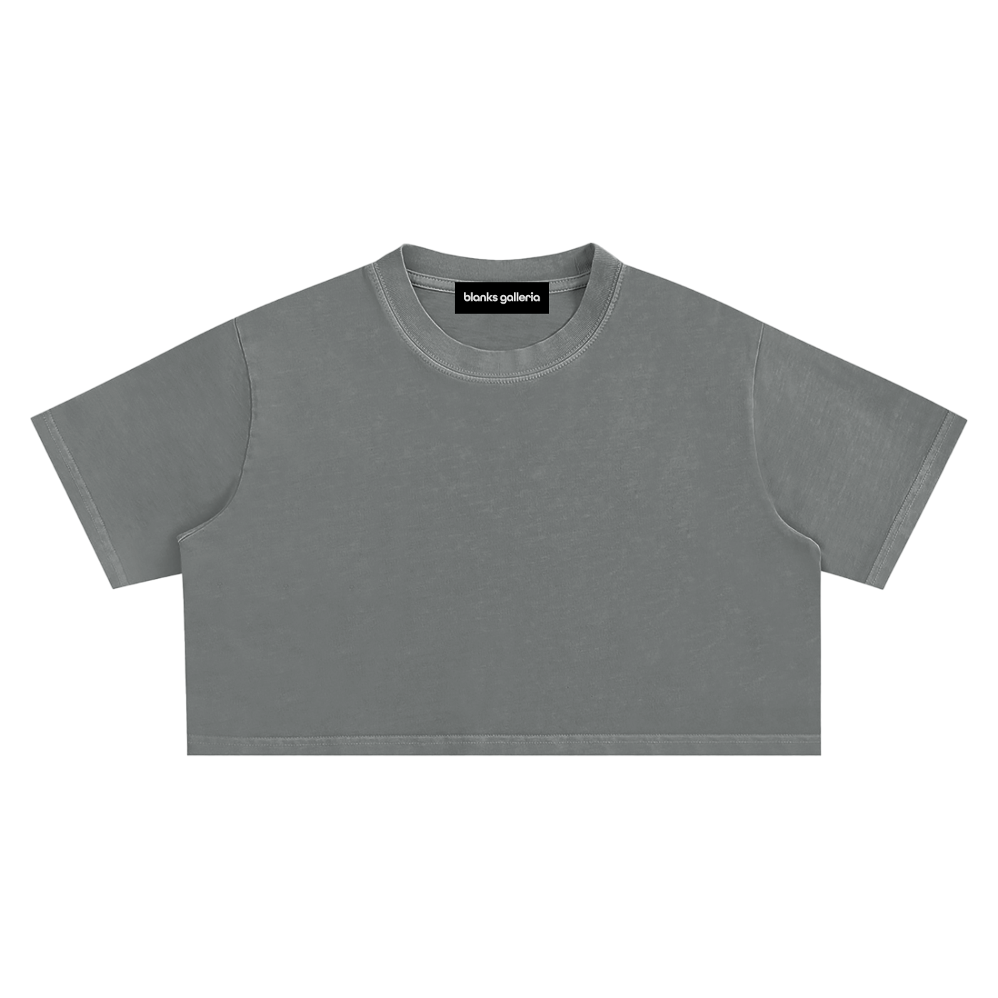WOMEN'S SNOW WASHED CROP TOP