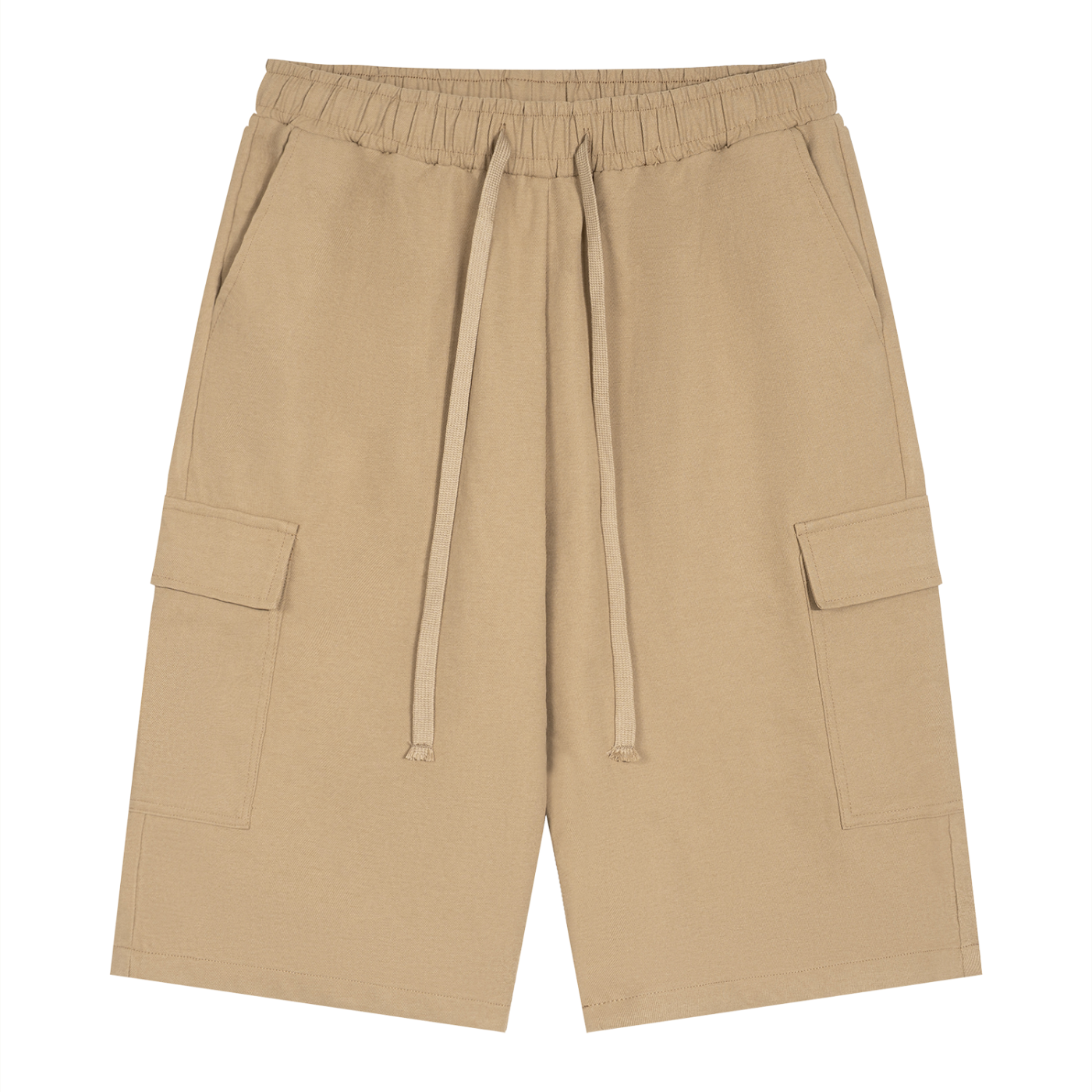 DRAWSTRING CARGO SHORTS