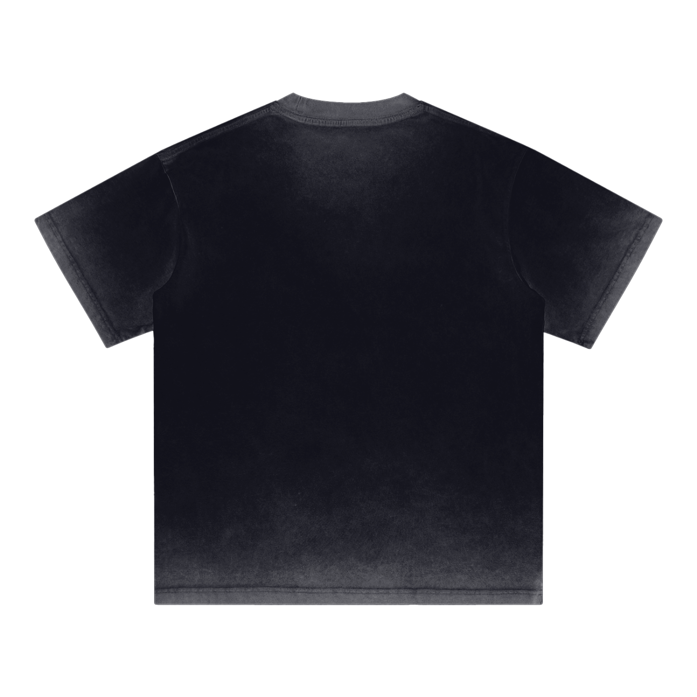 REVERSE DYED 100% COTTON T-SHIRT