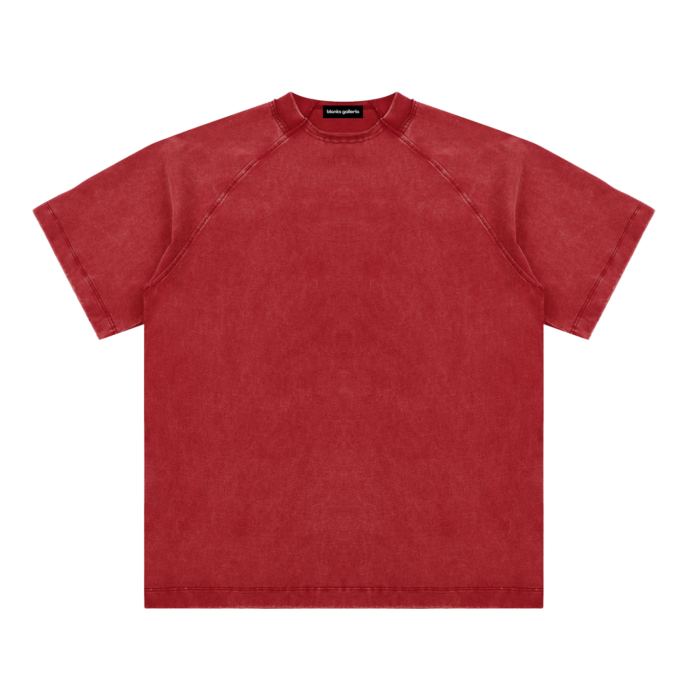 100% COTTON VINTAGE WASHED RAGLAN T-SHIRT