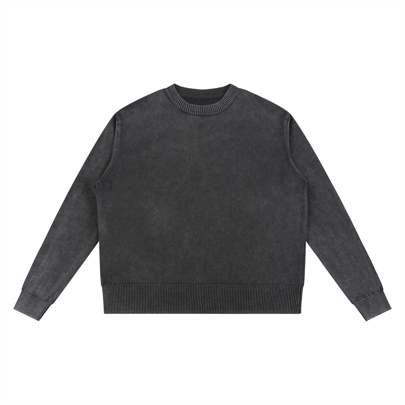 100% COTTON KNIT SWEATER