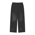 100% COTTON SUN FADED STRAIGHT PANTS